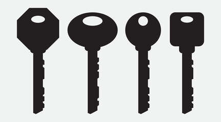 Collection of 4 Regular Keys