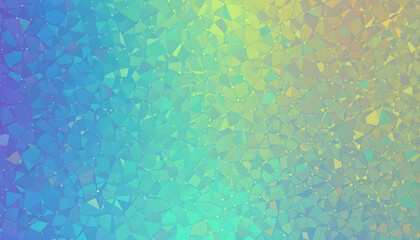 Colorful Abstract Mosaic Pattern with Cool Tones for Background Use