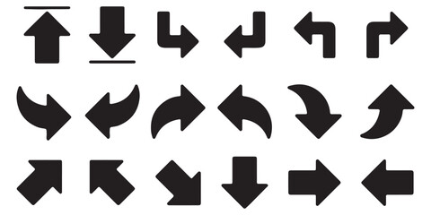 A large black icon with a solid long arrow pointing to the right on a white background.