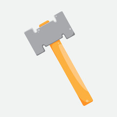 Hammer with Wooden Handle