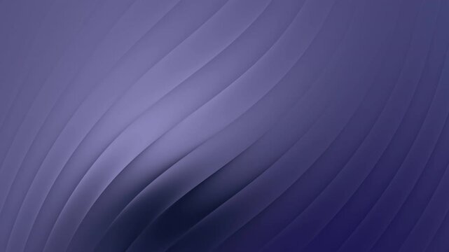 Abstra&ccedil;&atilde;o em tons de azul-violeta com linhas curvas