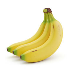bananas isolated on white background
