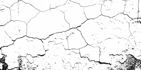  white textured wall with cracks and brick foundation, creating a distressed and   some dark spots,  textured appearance. it looks aged