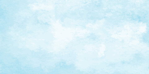 Soft Blue Sky with White Cloud Layers and Gentle Misty Texture for Serene Nature-Themed Visuals. Natural Sky-Inspired Blue and White Cloud Texture Background with Soft Gradients for Calm Design