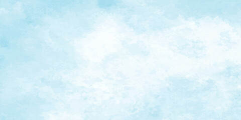 Natural Sky-Inspired Blue and White Cloud Texture Background with Soft Gradients for Calm and Airy Designs. Soft Blue Sky with White Cloud Layers and Gentle Misty Texture for Serene Nature-Themed .