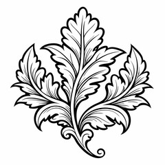 black and white flower