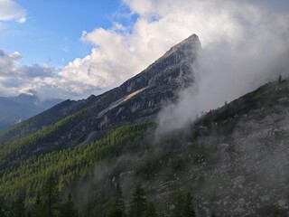 mountain in the mountains