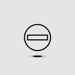 Minimalist flat vector icon set featuring red green and blue elements