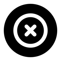 Obraz premium cross icon for illustration