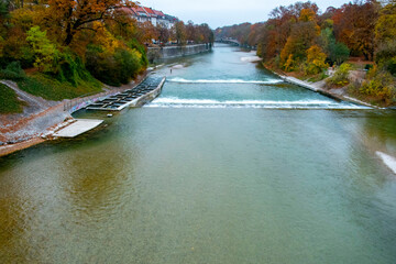 Isar River in Munich - Germany
