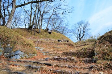 宇陀松山城跡 西御加番跡