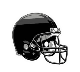 Fototapeta premium american football helmet