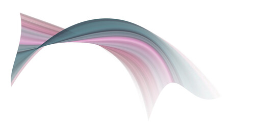 Abstract Pink Teal Swirling Wave Design; Modern Artistic Background Image