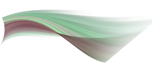 Abstract Green and Maroon Swirling Fabric; Elegant, Flowing Design, Serene Mood.
