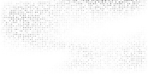 Simple halftone gradient texture. Vanishing polka dot background. Repeating dots gradation pattern illustration