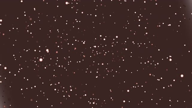 Textura Abstrata de Pontos Luminosos em Fundo Escuro