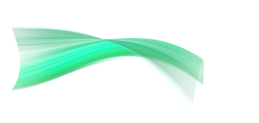 Abstract Green Swirling Energy Flow: Dynamic, Serene, and Futuristic Design Element.