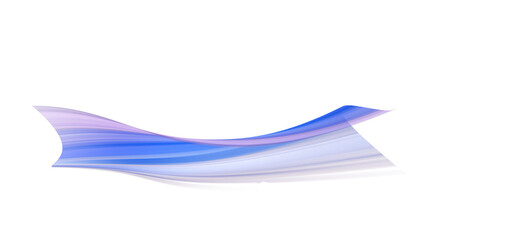 Abstract Blue and Purple Swirling Wave, Serene Digital Art, Modern Design Element