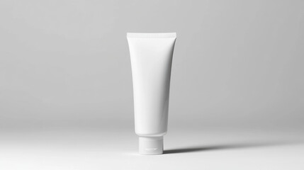 Cream jar, A close-up of an open cream tube showing the product at the tip, ideal for beauty and skincare visuals.