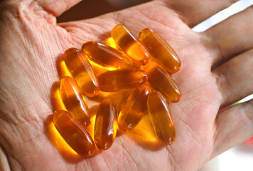 Supplements, vitamin D, flaxseed oil