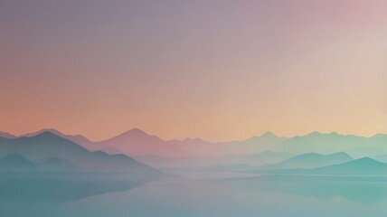 Obraz premium Minimalist Abstract Backgrounds Soft gradients pastel and modern 