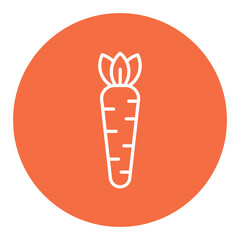Carrot Plant Icon