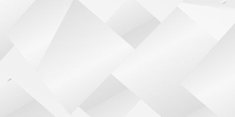 Fototapeta premium High-Tech Abstract Visual Background in a White and Gray Palette, Integrating Fine Geometric Lines, Diamond and Triangle Patterns, and Gradient Shading, Perfect for Use in Contemporary User Interface