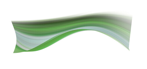 Abstract Green Wave: Serene, Organic, Flowing Lines, Modern Design, Digital Art, Nature Inspired Background