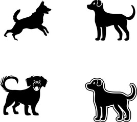 Vector dog design