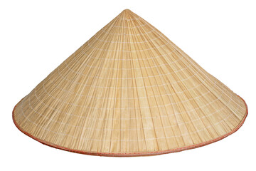 Traditional straw conical hat. Non LA (Vietnamese or Chinese style) crafted conical hats...