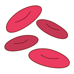 red blood cells icon