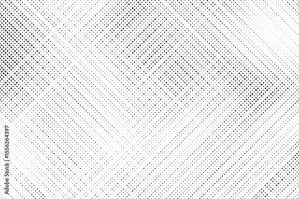 Aufkleber Halftone background vector, abstract backdrop design with two tone pattern and copy space for edit your content