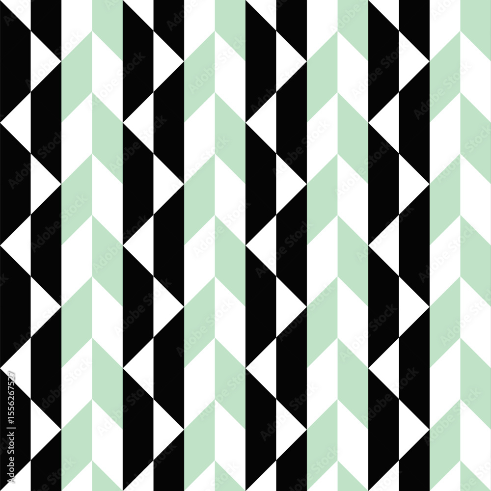 Poster random abstract three color pattern background - repetitive seamless repeating vector design