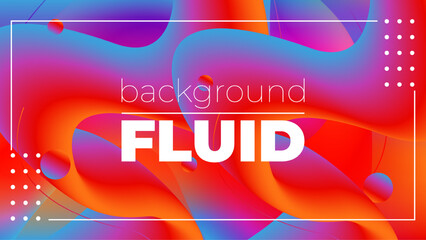 Abstract Fluid Neon Color Pattern – Liquid Gradient Background with Modern Geometric Dynamic Motion Style for Wallpaper, Banner, Card, Book Illustration, and Landing Page Design