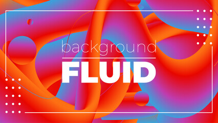 Abstract Fluid Neon Color Pattern – Liquid Gradient Background with Modern Geometric Dynamic Motion Style for Wallpaper, Banner, Card, Book Illustration, and Landing Page Design