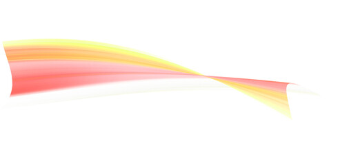 Abstract Warm-Colored Swirling Ribbon Design, Dynamic Energy, Modern Style