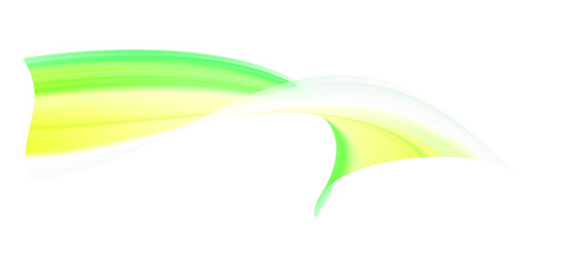 Abstract lime green and yellow wave, flowing design, vibrant energy, modern style, digital art.