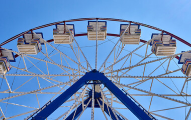 Giant Ferris wheel at the Cholula fair