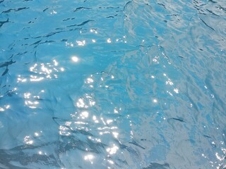 blue water background