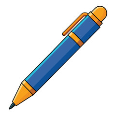 pen vector image on white background