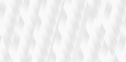 Fototapeta premium High-Resolution Abstract White Design Background with Smooth Gray Gradients, Incorporating Diamond and Triangle Motifs Formed by Fine Line Work to Evoke a Minimal, Sophisticated Technology Aesthetic 