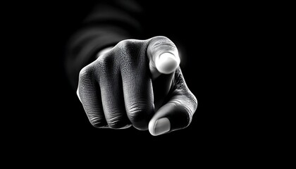 Pointing hand