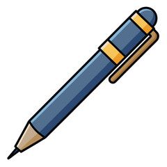 pen vector image on white background