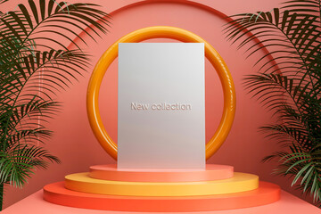 Tropical Geometry A Modern Display in Coral and Green