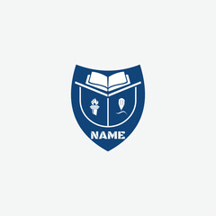 3526 educational logo school college university learning institute book academy organization