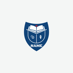 3540 educational logo school college university learning institute book academy organization [Converted]