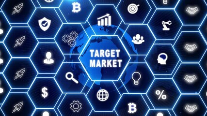 Success and business target concept, project management, strategy development. glowing connections in different places on the map - Powered by Adobe