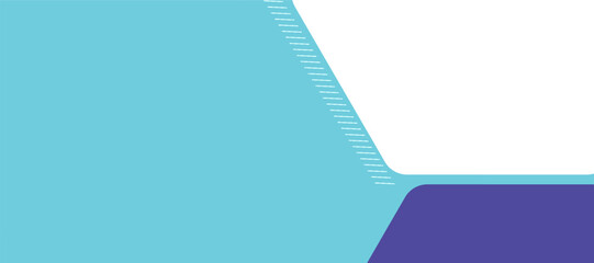 Business conferece banner vector, horizontal background template with layout text and empty space for photo, vector illustration