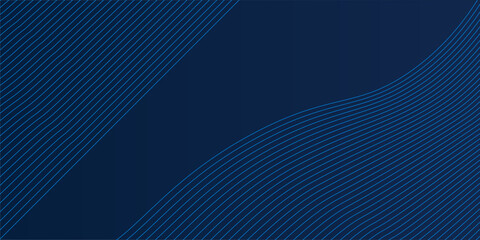 Abstract blue background with wave water circle spiral light texture. Vector illustration for presentation design with modern futuristic corporate and technology concep