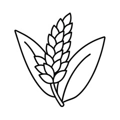 green leaves vector